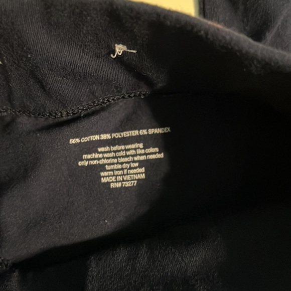 🟡2/$15⭐️Navy Blue leggings - Picture 3 of 4